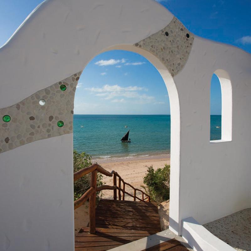 Santorini Mozambique Hotel Vilanculos Bagian luar foto